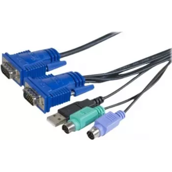 EXERTIS CONNECT KVM kombinuotas kabelis USB, PS/2, 1,8 m (66302)