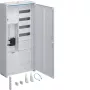 Hager ZB325C15LS komplektinis skaitiklių spintelė 1 skaitiklio vieta, 5 skirstymo eilės, APZ laukas, 1100mm, eismo baltos spalvos RAL 9010