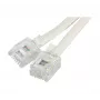 EXERTIS CONNECT dramblio kaulo spalvos telefono kabelis 15m RJ11 - RJ11 EXC925600