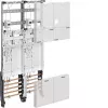 HAGER ZK3EH62 komplektinis skirstomasis laukas, 2 skaitiklių vietos, BKE-I, pagrindinis jungiklis