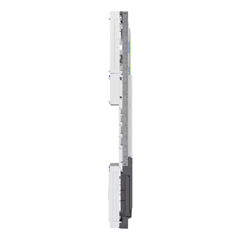 HAGER ZH3EN27 komplektinis skaitiklių skydas, 1 skaitiklio vieta, BKE-I, Universal Z, 1 laukas, 1050 mm aukštis