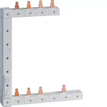 HAGER KCF863L vertikali fazinė šyna, kairė, 2 eilių, 3P+N, 63A