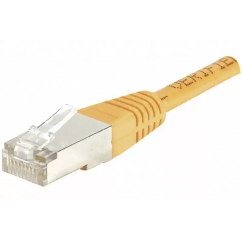 EXERTIS CONNECT Cat.6 F/UTP komutacinis kabelis, 2 m, oranžinis, LSZH, plonas apsauginis įlinkimas 234120