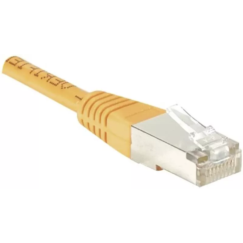 EXERTIS CONNECT Cat.6 F/UTP komutacinis kabelis, 2 m, oranžinis, LSZH, plonas apsauginis įlinkimas 234120