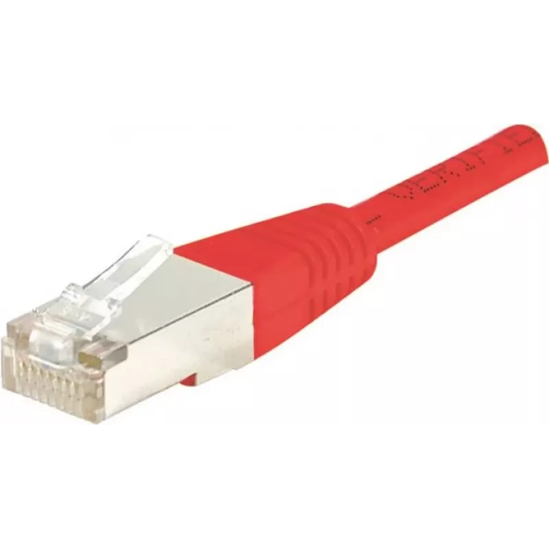 EXERTIS CONNECT 842203 Cat6 F/UTP tinklo komutacinis kabelis, 2 m, raudonas
