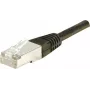 Exertis Connect 234220 Cat6 F/UTP tinklo komutacinis kabelis, 0,5 m, juodas