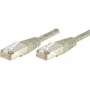 EXERTIS CONNECT Cat.6 F/UTP komutacinis kabelis, pilkas, 25 m, Slim Snagless 240250