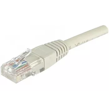 EXERTIS CONNECT Cat6 U/UTP komutacinis kabelis, RJ45, pilkas, 1,5 m, Snagless, varinis EXC240960