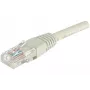 EXERTIS CONNECT Cat6 U/UTP komutacinis kabelis, RJ45, pilkas, 1,5 m, Snagless, varinis EXC240960