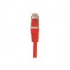 EXERTIS CONNECT Cat.5e F/UTP komutacinis kabelis, RJ45, raudonas, 3,0 m, plonas snagless apsauga