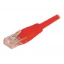 EXERTIS CONNECT Cat6 U/UTP komutacinis kabelis, RJ45, raudonas, 2 m, su fiksatoriumi 243720