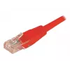 EXERTIS CONNECT Cat6 U/UTP komutacinis kabelis, RJ45, raudonas, 2 m, su fiksatoriumi 243720