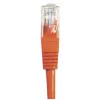 EXERTIS CONNECT Cat6 U/UTP neekranuotas varinis komutacinis kabelis, RJ45, raudonas, 15 m, su fiksatoriaus apsauga 243761