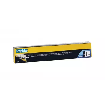 RAPID TOOLS Type 32 cinkuotos dervos danga padengtos D-galvutės juostinės vinys, 50 mm, 34° sujungimas, dailidės ir stalių darbams – 1 pakuotė (40104408)