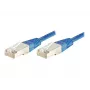 EXERTIS CONNECT Cat.6 F/UTP komutacinis kabelis, 7 m, mėlynas 246570