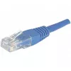 EXERTIS CONNECT Cat.6 U/UTP komutacinis kabelis, 0,5 m, mėlynas, su apsauginiais fiksatoriais 246700