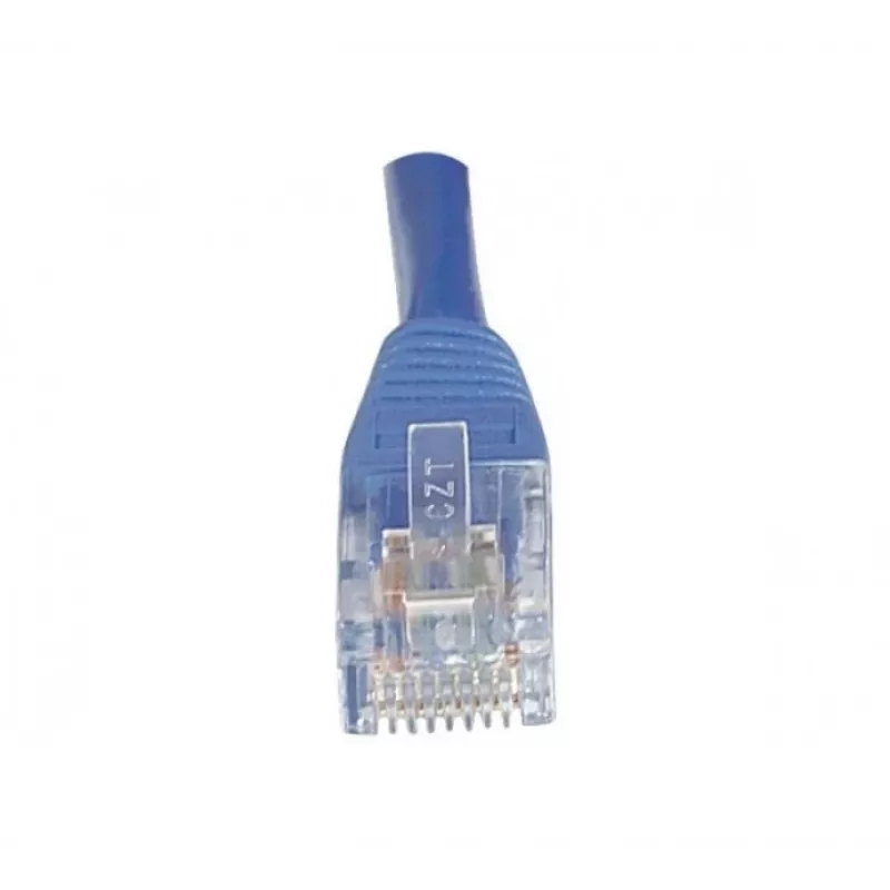 EXERTIS CONNECT Cat.6 U/UTP komutacinis kabelis, 0,5 m, mėlynas, su apsauginiais fiksatoriais 246700