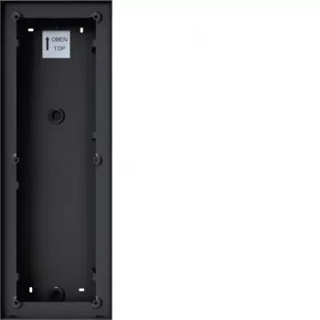Hager REW410X paviršinio montavimo domofono korpusas Mono 6/8 mygtukų moduliams, baltas