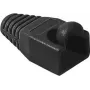 EXERTIS CONNECT RJ45 įtempimo mažinimo apsauga apvaliam kabeliui, juoda, 10 vnt. 253166