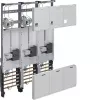 HAGER ZL34C4N komplektinis skaitiklių skydas 3 taškų universalus Hessen 1050 mm 3 laukų