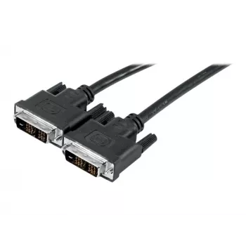 EXERTIS CONNECT DVI-D Single Link monitoriaus kabelis, vyriškas-vyriškas, 18+1 kontaktų, 1,0 m, juodas 127471