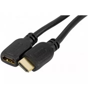 EXERTIS CONNECT High Speed HDMI prailginimo kabelis, auksuoti kontaktai, HDMI Type A male to female, 1,0 m 128395