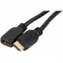 EXERTIS CONNECT High Speed HDMI prailginimo kabelis, auksuoti kontaktai, HDMI Type A male to female, 1,0 m 128395