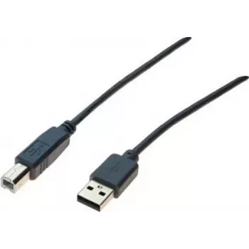 Exertis Connect 532408 USB 2.0 laidas, USB-A į USB-B, 1,8 m, pilkas