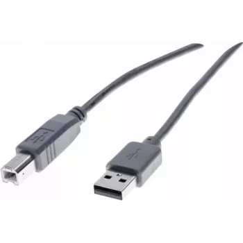 Exertis Connect 532408 USB 2.0 laidas, USB-A į USB-B, 1,8 m, pilkas