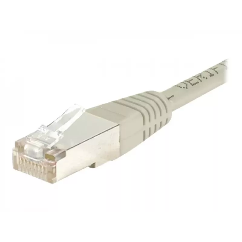 EXERTIS CONNECT Cat5e F/UTP komutacinis kabelis, RJ45, pilkas, 10 m 847101