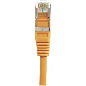 EXERTIS CONNECT Cat6 F/UTP komutacinis kabelis, oranžinis, 3,0 m, plonas apsauginis gnybtas 234130