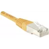 EXERTIS CONNECT Cat6 F/UTP komutacinis kabelis, oranžinis, 3,0 m, plonas apsauginis gnybtas 234130
