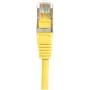 EXERTIS CONNECT Cat.6 F/UTP komutacinis kabelis, RJ45, geltonas, 3 m, plonas snagless apsauginis lizdas, 250 MHz, 10 Gbps 842301