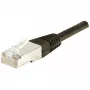 EXERTIS CONNECT Cat.5e F/UTP komutacinis kabelis, RJ45, juodas, 1,0 m 847156