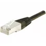 EXERTIS CONNECT Cat.6 F/UTP komutacinis kabelis, 20 m, juodas, plonas snagless apsauga, RJ45, 1 Gbps, 250 MHz 234280