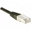 EXERTIS CONNECT Cat.6 F/UTP komutacinis kabelis, 20 m, juodas, plonas snagless apsauga, RJ45, 1 Gbps, 250 MHz 234280