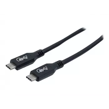Exertis Connect USB4 USB-C į USB-C kabelis 80 cm 8K 100W juodas 532600