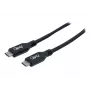 Exertis Connect USB4 USB-C į USB-C kabelis 80 cm 8K 100W juodas 532600