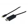 EXERTIS CONNECT USB-C į DisplayPort 1.4 8K adapterio kabelis, 1,0 m (127541)
