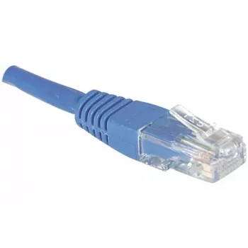 EXERTIS CONNECT CAT.6 U/UTP komutacinis kabelis, 1,5 m, mėlynas, RJ45, fiksatoriaus apsauga 246740