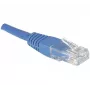 EXERTIS CONNECT CAT.6 U/UTP komutacinis kabelis, 1,5 m, mėlynas, RJ45, fiksatoriaus apsauga 246740