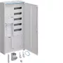 Hager ZB32SEQ15A komplektinis skaitiklių ir skirstomasis spintas, 1 eHZ skaitiklių laukas, 5 eilių skirstymo laukas, integruotas APZ, paviršinis/įleidžiamas montavimas, plienas, baltas