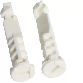 HAGER Sealing Bolt ZZ71A fiksavimo kaištis, 2 vnt., plieninis, 6 mm skersmens, 30 mm ilgio, skirtas Somfy vamzdiniams varikliams