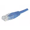 EXERTIS CONNECT Cat.6 U/UTP komutacinis kabelis, RJ45, mėlynas, 1,0 m, su fiksatoriaus apsauga 246710