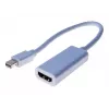 Exertis Connect Mini DisplayPort (vyriškas) į HDMI (moteriškas) adapterio kabelis 15 cm baltas pasyvus 1080p 127437