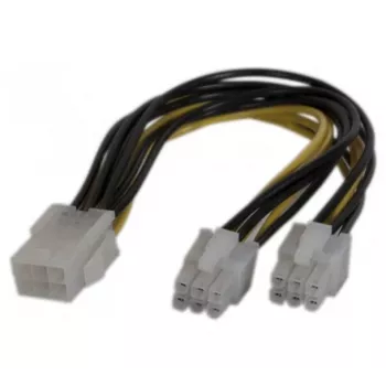 EXERTIS CONNECT PCI Express maitinimo adapterio kabelis 6-pin į 2x 6-pin (146694)