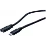 EXERTIS CONNECT USB 3.1 Gen 1 USB-C prailginimo kabelis, 1 m, 5 Gbps 150340