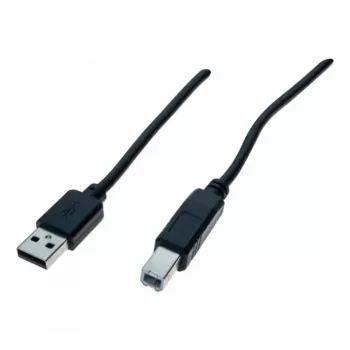 Exertis Connect USB 2.0 kabelis A į B Male 3m juodas 532450