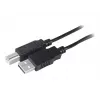 Exertis Connect USB 2.0 kabelis A į B Male 3m juodas 532450