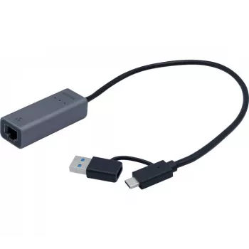EXERTIS CONNECT USB 3.1 Gigabit Pro tinklo adapteris su Type-C konverteriu (310761)